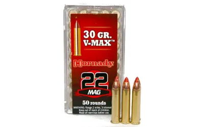 Balas Hornady - 22 magnum - 30 grs - V-Max Balas Hornady - 22 magnum - 30 grs - V-Max