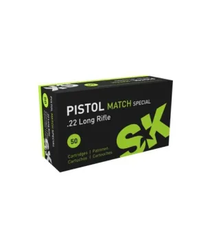 Balas lapua sk calibre 22 lr pistol match special