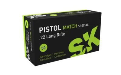 Balas lapua sk calibre 22 lr pistol match special Balas lapua sk calibre 22 lr pistol match special