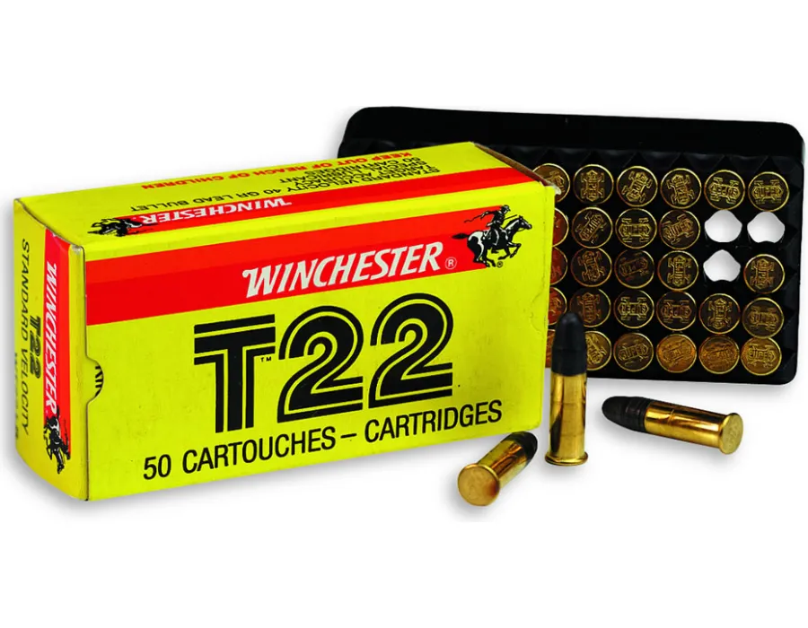 Balas Winchester T22 calibre 22 lr