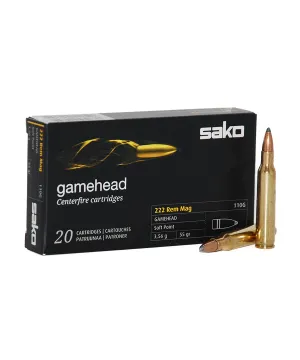 Balas Sako Gamehead - 222 Rem. Mag- 55 grs - Soft Point