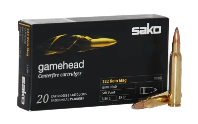 Balas Sako Gamehead - 222 Rem. Mag- 55 grs - Soft Point