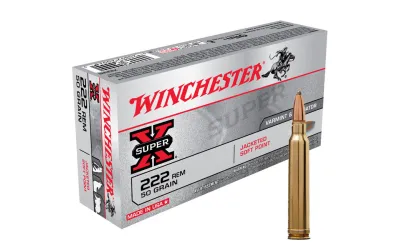 Balas Winchester Super X - 222 Rem - 50 grs - Powerpoint