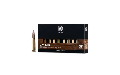 Balas RWS TM (Teilmantel) - 222 - 50 grs - SoftPoint Pointed
