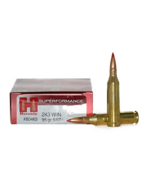 Balas Hornady Superformance - 243 Win - 95 grs - SST