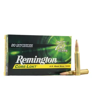 Balas Remington Core Lokt - 243 Win - 80 grs - Punta PSP