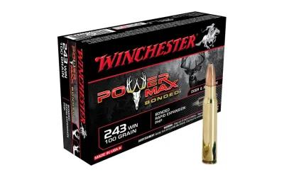 Balas Winchester PowerMax Bonded - 243 Win - 100 grs Balas Winchester PowerMax Bonded - 243 Win - 100 grs