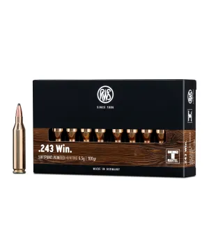 Balas RWS TM (Teilmantel) - 243 win - 100 grs - SoftPoint Pointed