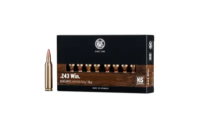 Balas RWS KS (Kegelspitz) - 243 win - 96 grs - Cone Point