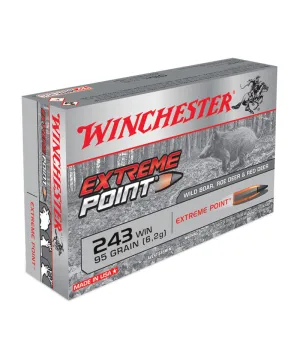 Balas Winchester Extreme Point - 243 Win - 95 grs