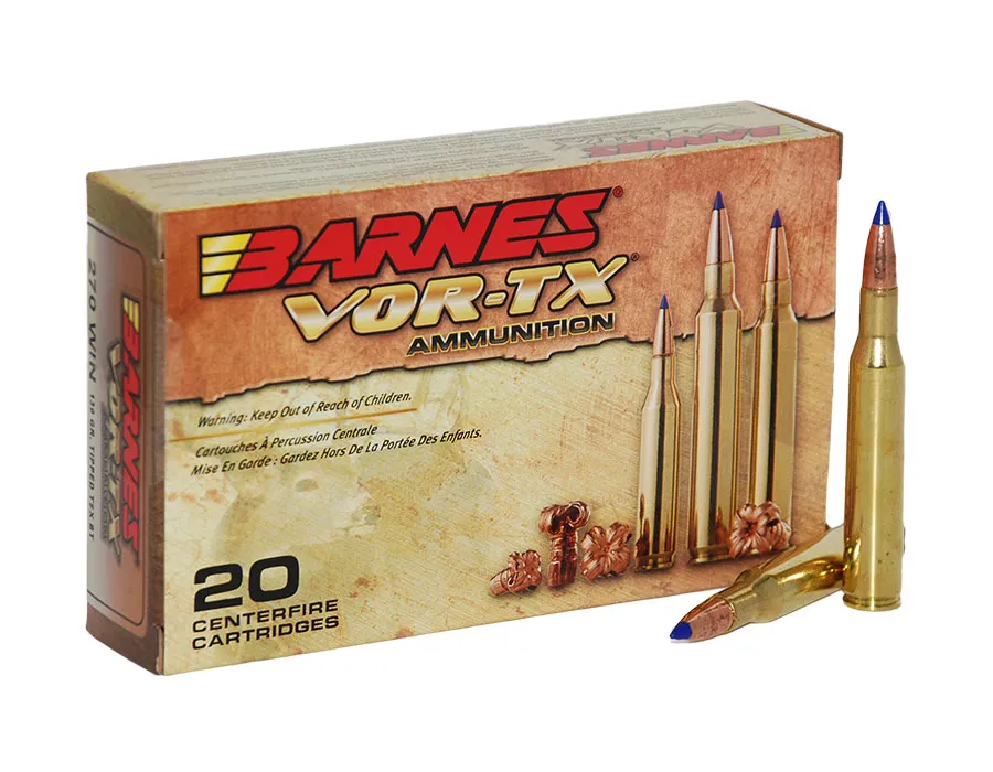 Balas Barnes Vor-TX - 270 Win - 130 grs - TTSX