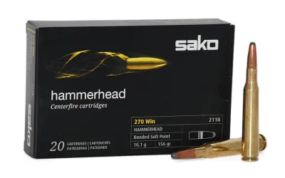 Balas Sako Hammerhead - 270 Win - 156 grs - Bonded Soft Point