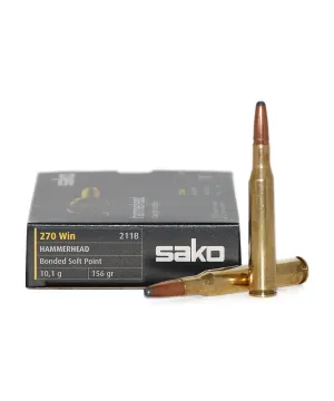 Balas Sako Hammerhead - 270 Win - 156 grs - Bonded Soft Point Balas Sako Hammerhead - 270 Win - 156 grs - Bonded Soft Point