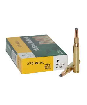 Balas Sellier & Bellot - 270 Win - 150 grs - Soft Point Balas Sellier & Bellot - 270 Win - 150 grs - Soft Point