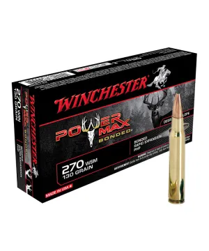 Balas Winchester PowerMax Bonded - 270 Win - 130 grs Balas Winchester PowerMax Bonded - 270 Win - 130 grs