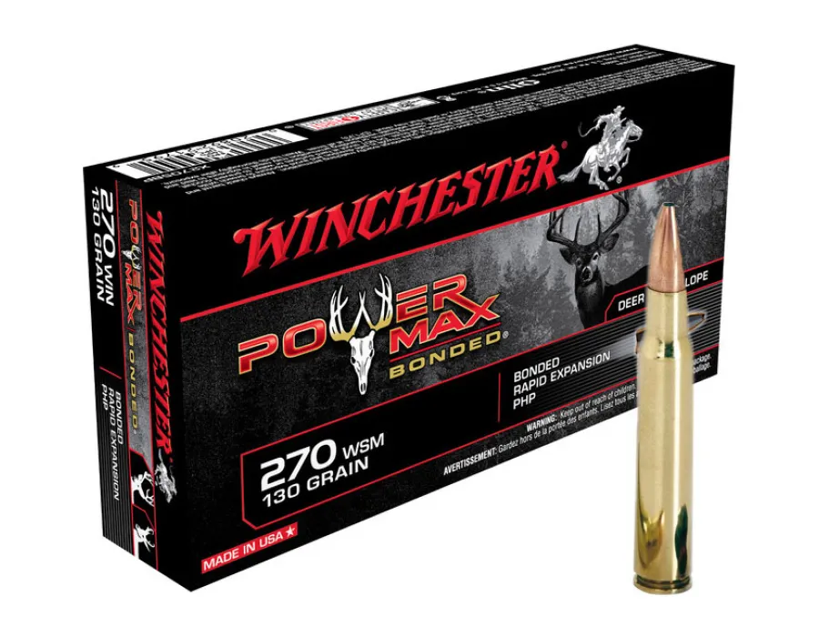 Balas Winchester PowerMax Bonded - 270 Win - 130 grs