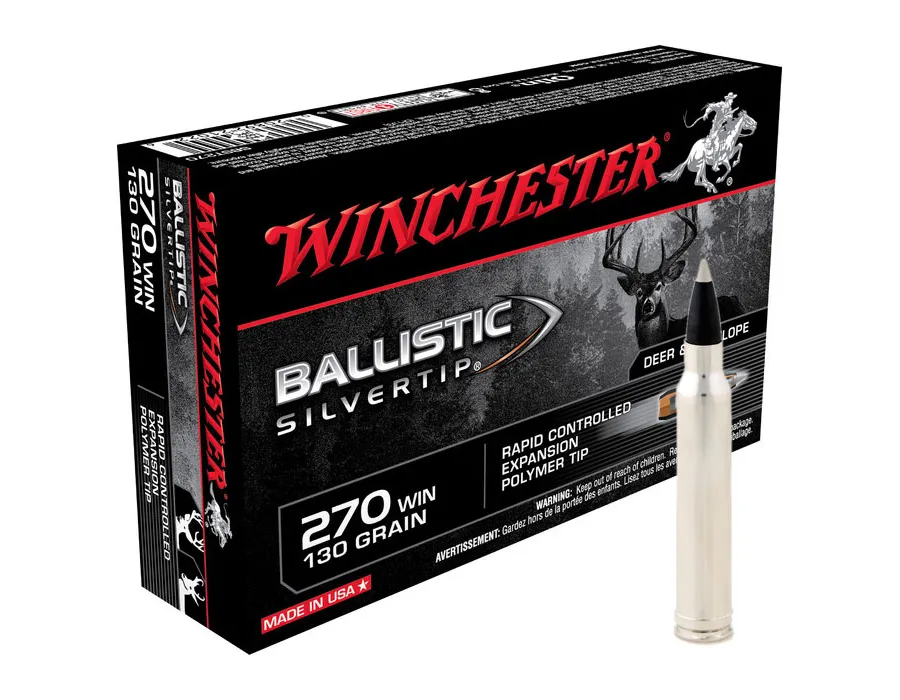 Balas Winchester Supreme Silvertip - 270 Win - 130 grs