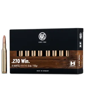 Balas RWS HM (H-Mantel) - 270 win - 130 grs Balas RWS HM (H-Mantel) - 270 win - 130 grs