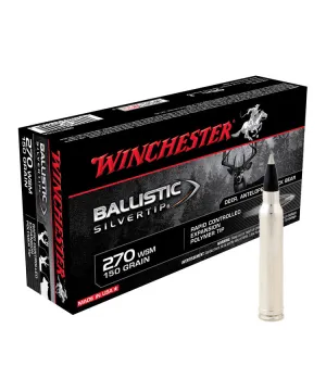 Balas Winchester Supreme Silvertip - 270 WSM - 130 grs Balas Winchester Supreme Silvertip - 270 WSM - 130 grs