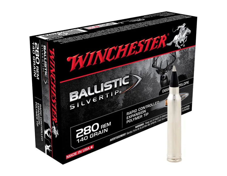 Balas Winchester Supreme Silvertip - 280 Rem - 140 grs