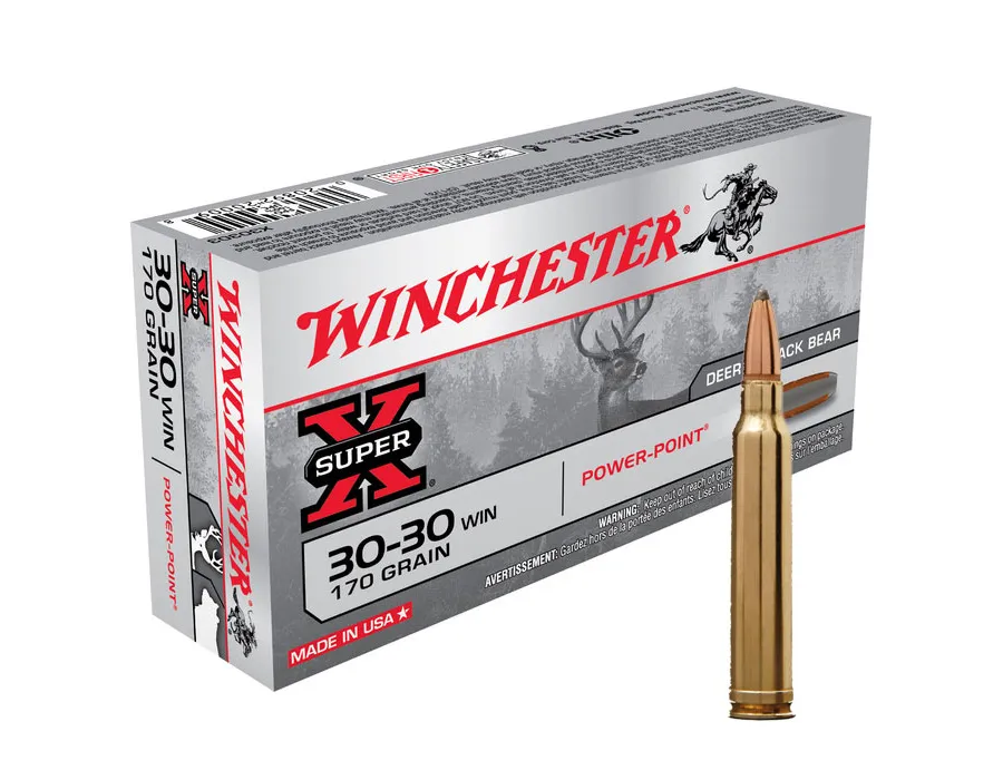 Balas Winchester Super X - 30.30 Win - 170 grs - Powerpoint
