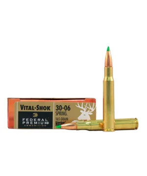 Balas Federal Premium - 30.06 - 165 grs - Nosler Ballistic Tip