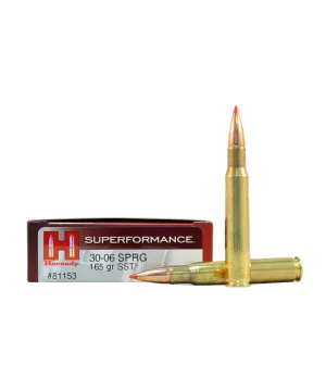 Balas Hornady Superformance - 30.06 - 165 grs - SST Balas Hornady Superformance - 30.06 - 165 grs - SST