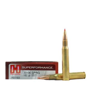 Balas Hornady Superformance - 30.06 - 180 grs - SST Balas Hornady Superformance - 30.06 - 180 grs - SST