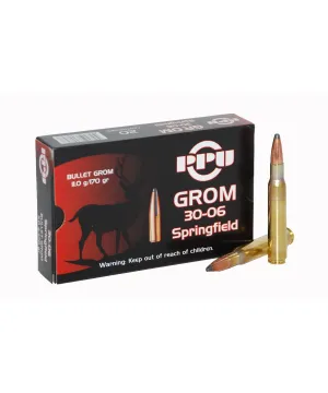 Balas PRVI - Grom - 30.06 - 170 grs - Punta de plomo