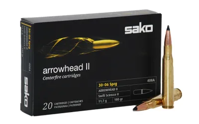 Balas Sako Arrowhead II - 30.06 - 180 grs - Soft Point