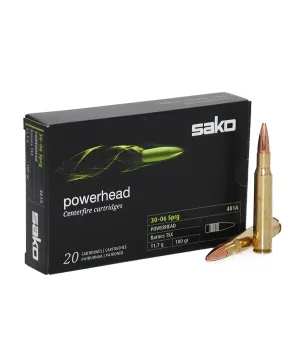 Balas Sako Powerhead Barnes - 30.06 - 180 grs - Soft Point