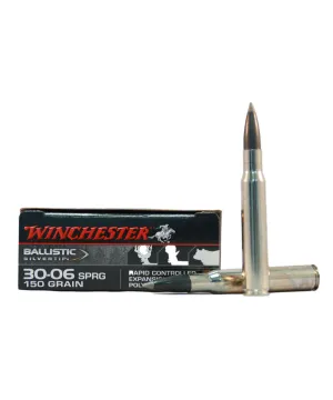 Balas Winchester Ballistic Silvertip - 30.06 - 150 grs