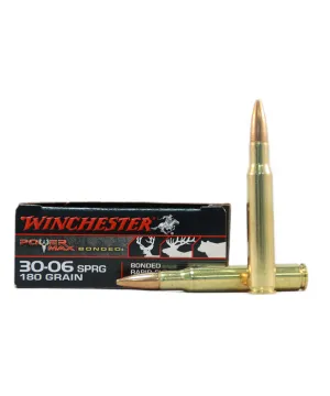 Balas Winchester PowerMax Bonded - 30.06 - 180 grs Balas Winchester PowerMax Bonded - 30.06 - 180 grs