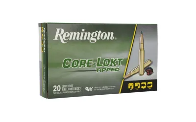 Balas Remington Core-Lokt Tipped- 30.06 - 165 grs