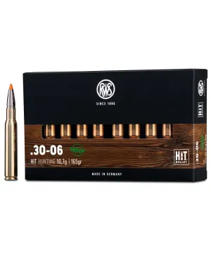 Balas RWS HIT - 30.06 - 165 grs - Punta de plástico