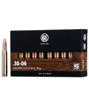 Balas RWS KS (Kegelspitz) - 30.06 - 165 grs - Cone Point