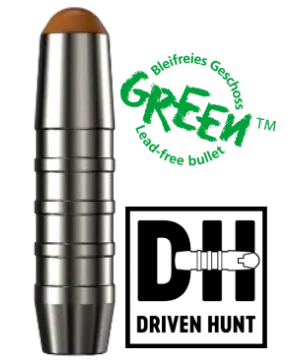 Balas Rws 30.06 Driven Hunt - 165 - greins -Sin plomo