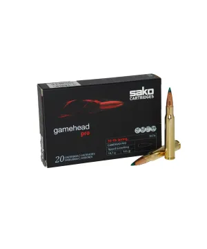 Balas Sako Gamehead Pro - 30.06 - 165 grs - Punta Polímero