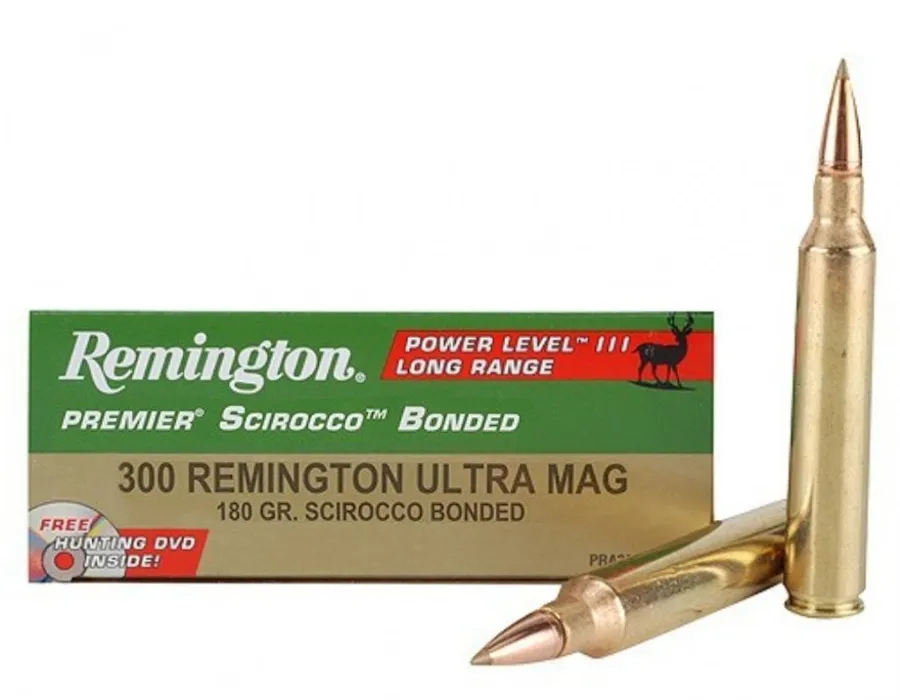 Balas Remington Scirocco - 300 Ultra Mag - 180 grs (Level III)