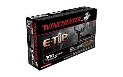 Balas Winchester E-Tip Supreme - 300 Win Mag - 180 grs Balas Winchester E-Tip Supreme - 300 Win Mag - 180 grs