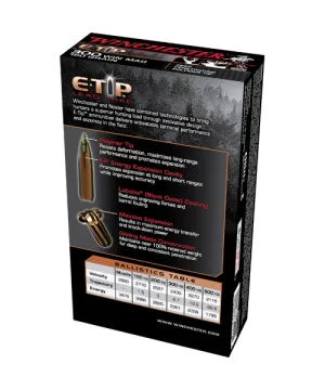 Balas Winchester E-Tip Supreme - 300 Win Mag - 180 grs Balas Winchester E-Tip Supreme - 300 Win Mag - 180 grs