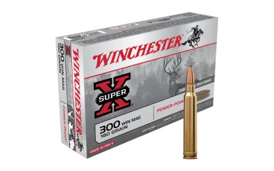 Balas Winchester Super X - 300 Win Mag - 180 grs - Powerpoint 