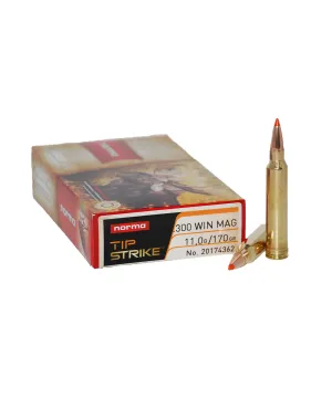 Balas Norma - TipStrike 300 - 170 grs - Punta plástico