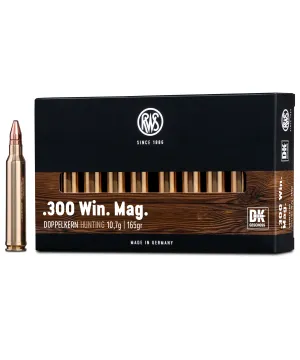 Balas RWS DK (Doppelkern) - 300 win mag - 165 grs - Twin Core