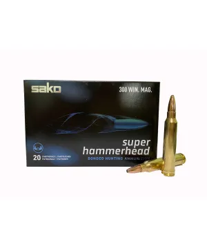 Balas Sako Super Hammerhead - 300 Win Mag - 180 grs - Soft Point