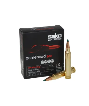 Balas Sako Gamehead Pro - 300 Win. Mag - 165 grs - Punta Polímero 