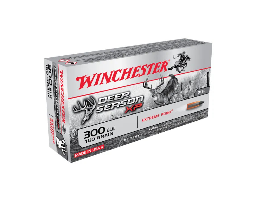 Balas Winchester Extreme Point - 300 Blackout - 150 grs