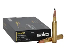 Balas Sako Arrowhead II - 300 WSM - 180 grs - Soft Point -10 unidades
