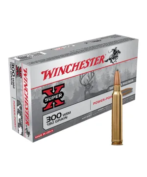 Balas Winchester Super X - 300 WSM - 180 grs - Powerpoint