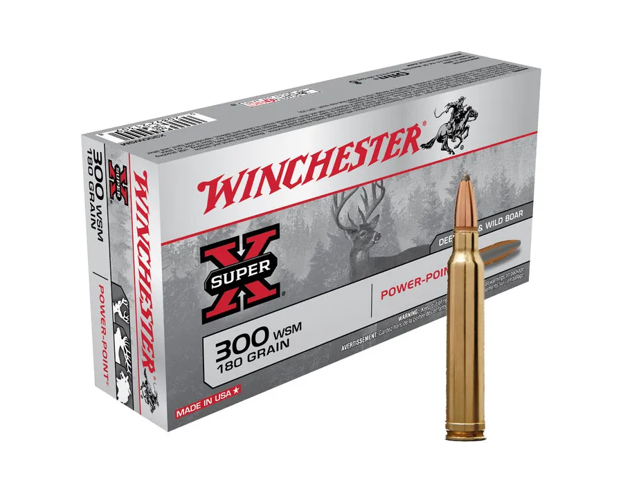 Balas Winchester Super X - 300 WSM - 180 grs - Powerpoint
